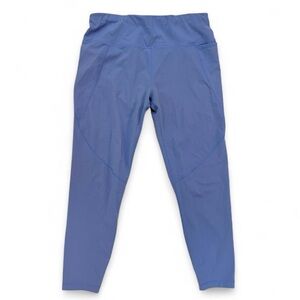 Sweaty Betty Power 7/8 leggings Large Periwinkle Blue Yoga Running